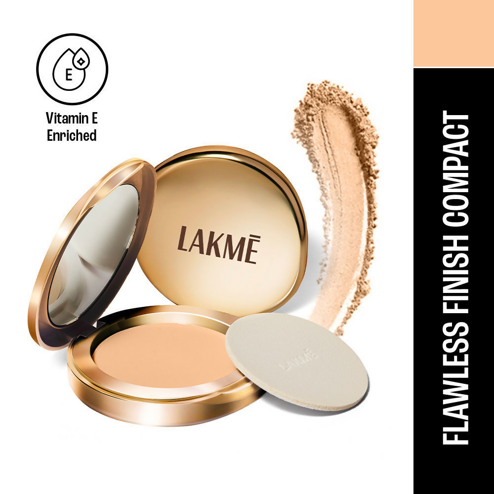 Lakme 9 To 5 Powerplay Matte Compact - Melon | Grocsy