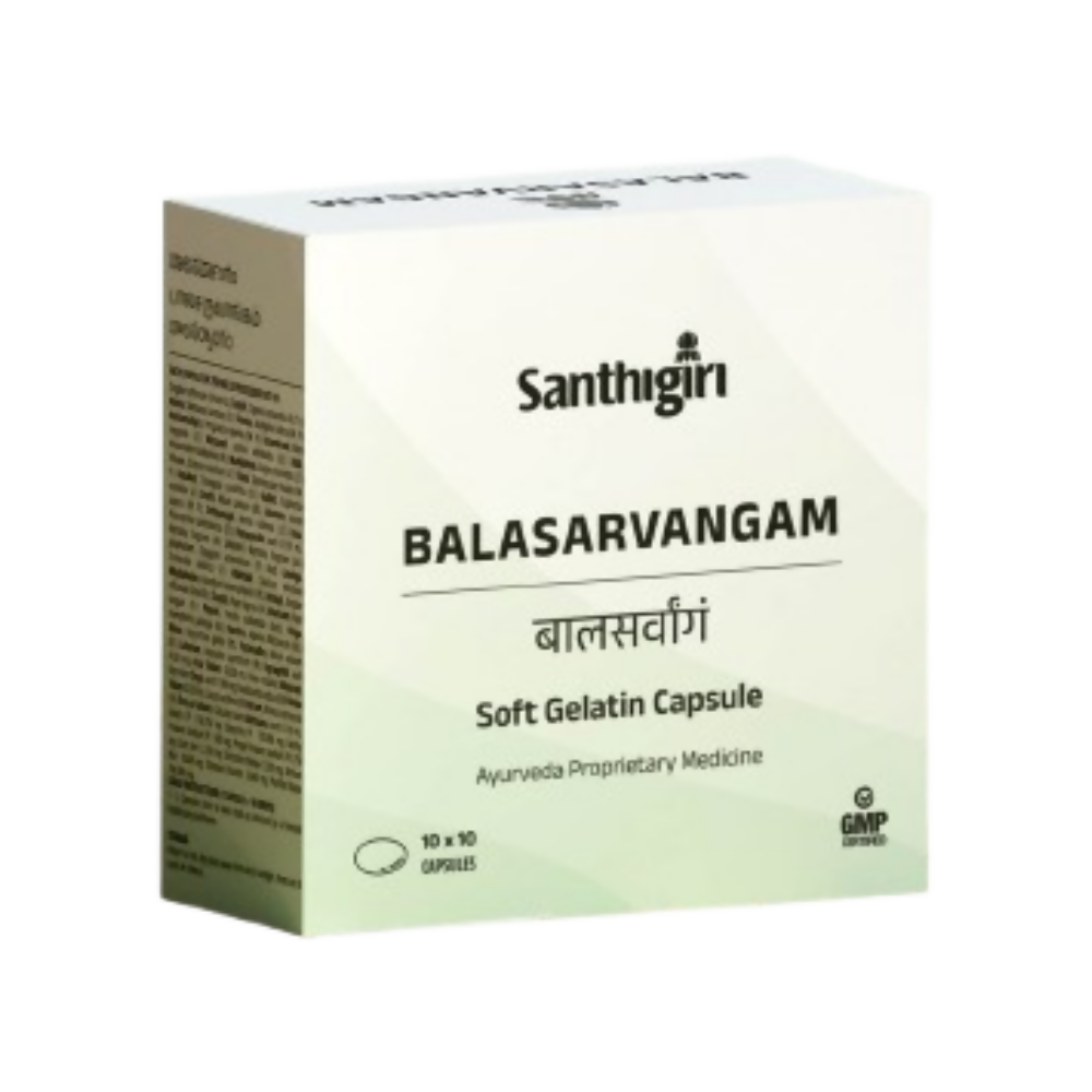 Santhigiri Balasarvangam Soft Gel Capsules | Grocsy