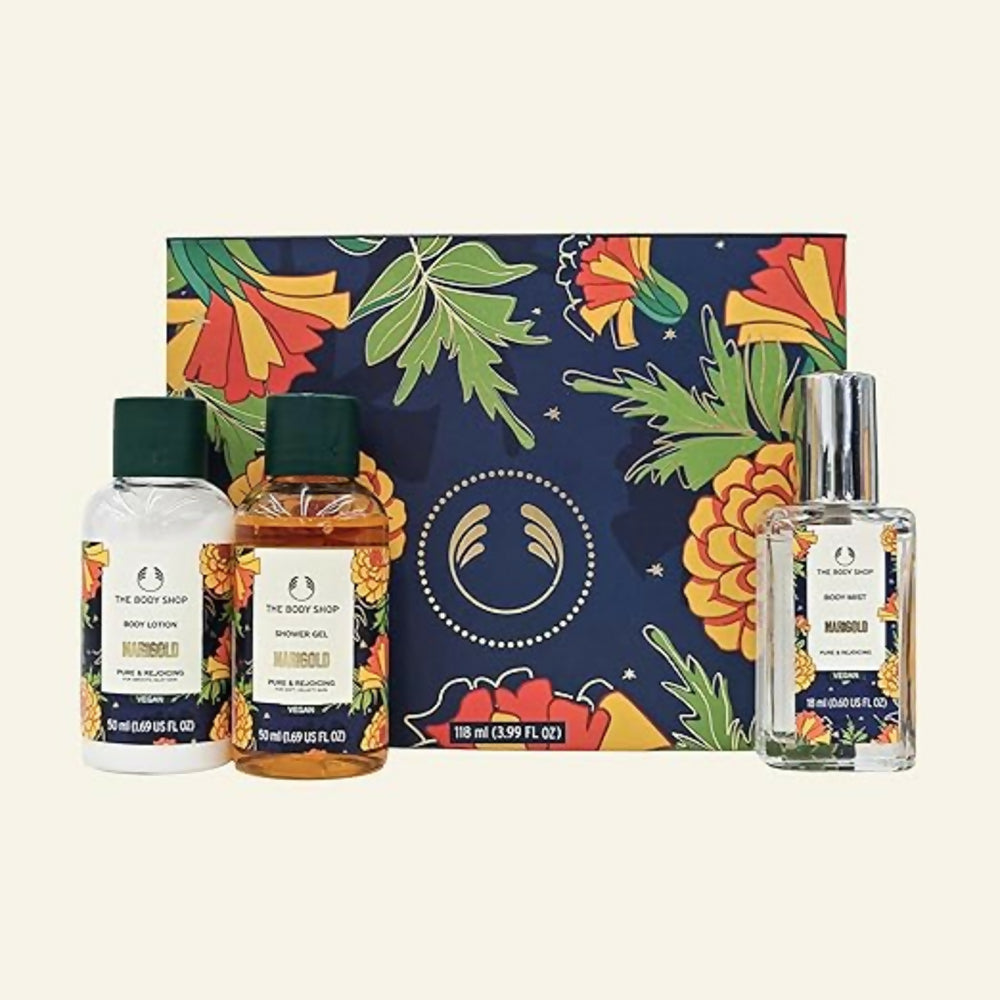 The Body Shop Marigold Trio Kit Gift Set | Grocsy