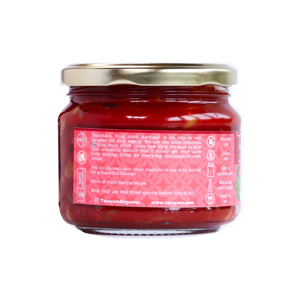 Tassyam Organics Hing Aam Aachaar | Grocsy