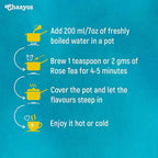 Chaayos Herbal Rose Tea | Grocsy