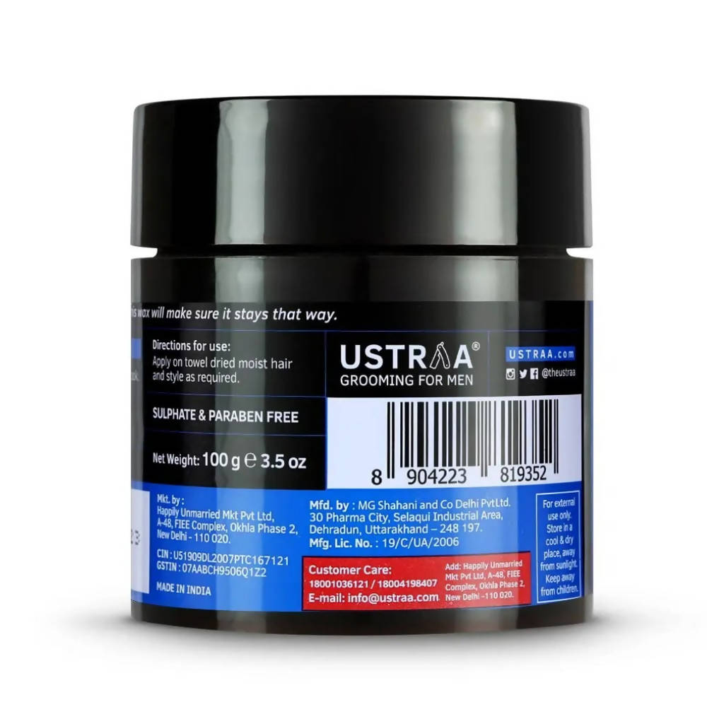 Ustraa Hair Wax Strong Hold - Matte Look | Grocsy