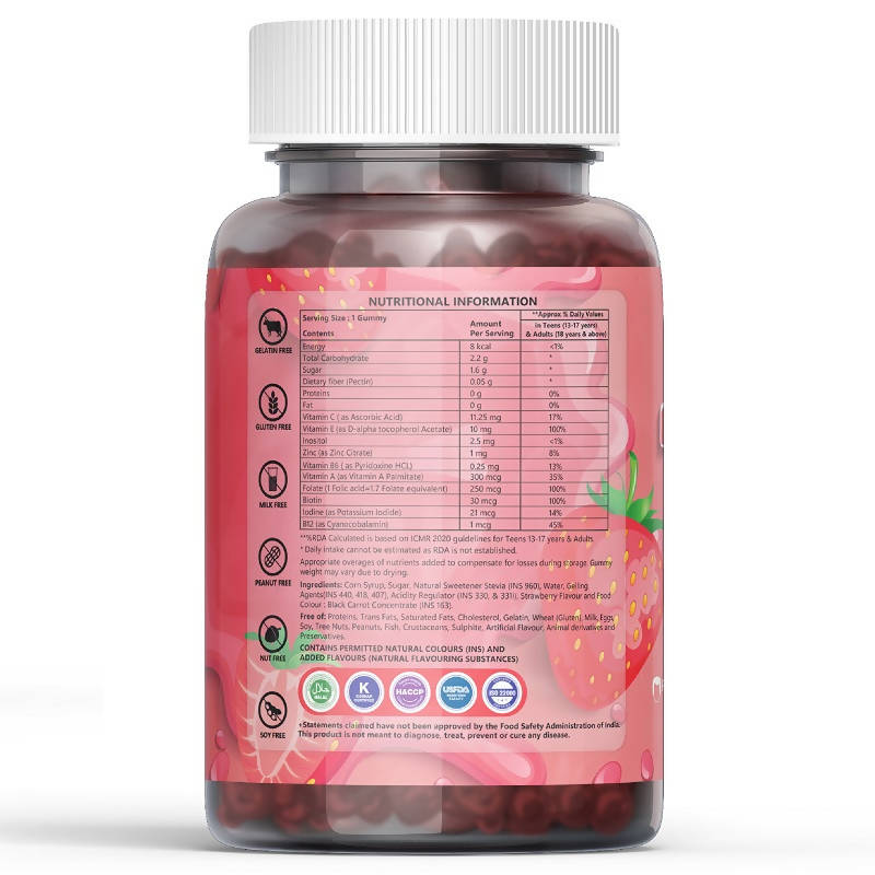 Inlife Hair Skin & Nails Gummies | Grocsy