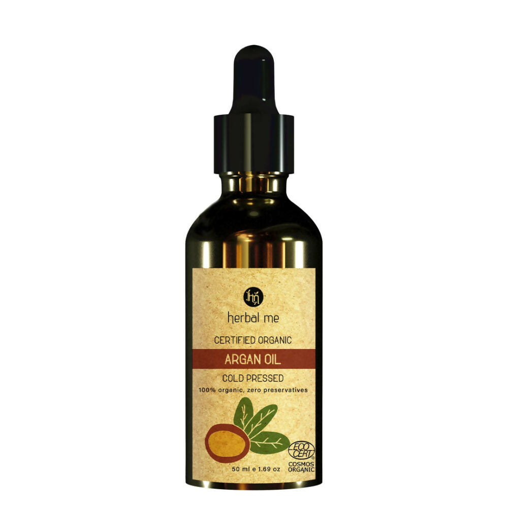 Herbal Me Cold Pressed Argan Hair Oil | Grocsy