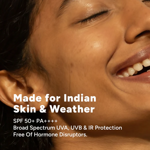 Vilvah Store Skin Finish Sunscreen SPF 50 PA++++ | Grocsy