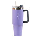 Nestasia Tumbler with Handle Straw & Lid - 1.2L (Purple) | Grocsy