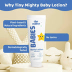 Tiny Mighty Baby Body Lotion And Massage Oil Combo | Grocsy