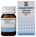 Dr. Willmar Schwabe India Calcarea Fluorica Biochemic Tablets | Grocsy