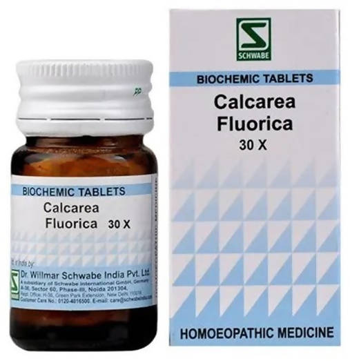 Dr. Willmar Schwabe India Calcarea Fluorica Biochemic Tablets | Grocsy