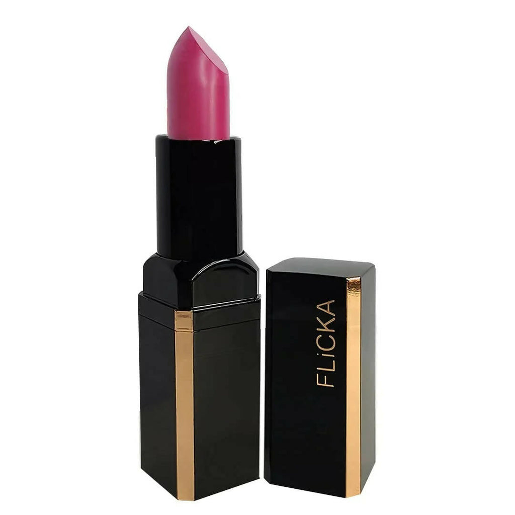 FLiCKA Lip Poetry Matte Lipstick Shade 02 Jack and Jill - Red Plum | Grocsy