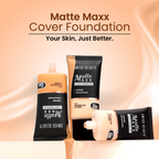 Swiss Beauty Matte Maxx Cover Foundation - 1 Fair Warm | Grocsy