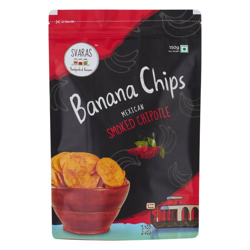 Svaras Kerala Banana Chips Smoked Chipotle | Grocsy