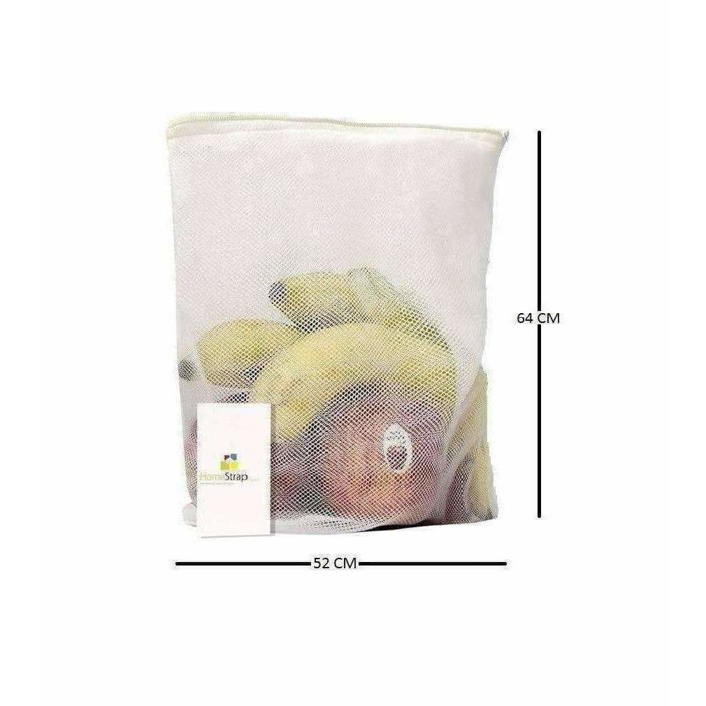 Home Strap 6 Piece Microfiber Fridge Bags | Grocsy