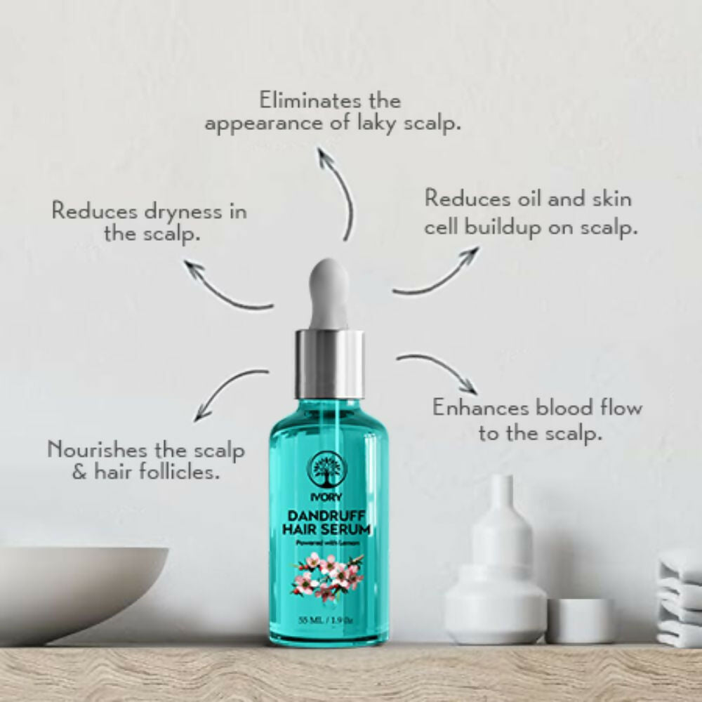 Ivory Natural Dandruff Hair Serum For Nourishing Dry Scalp | Grocsy