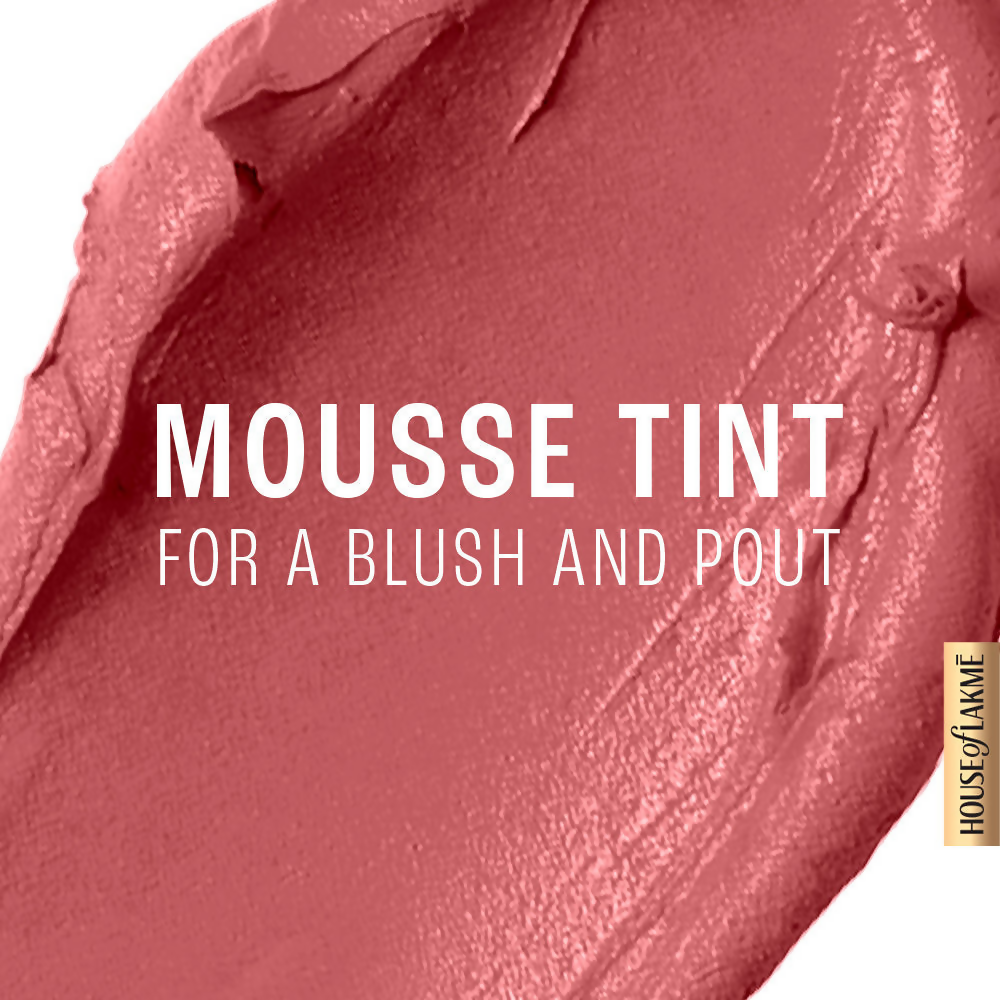 Lakme Double Duty Lip & Cheek Mousse Matte Lipstick - Nude Cushion | Grocsy