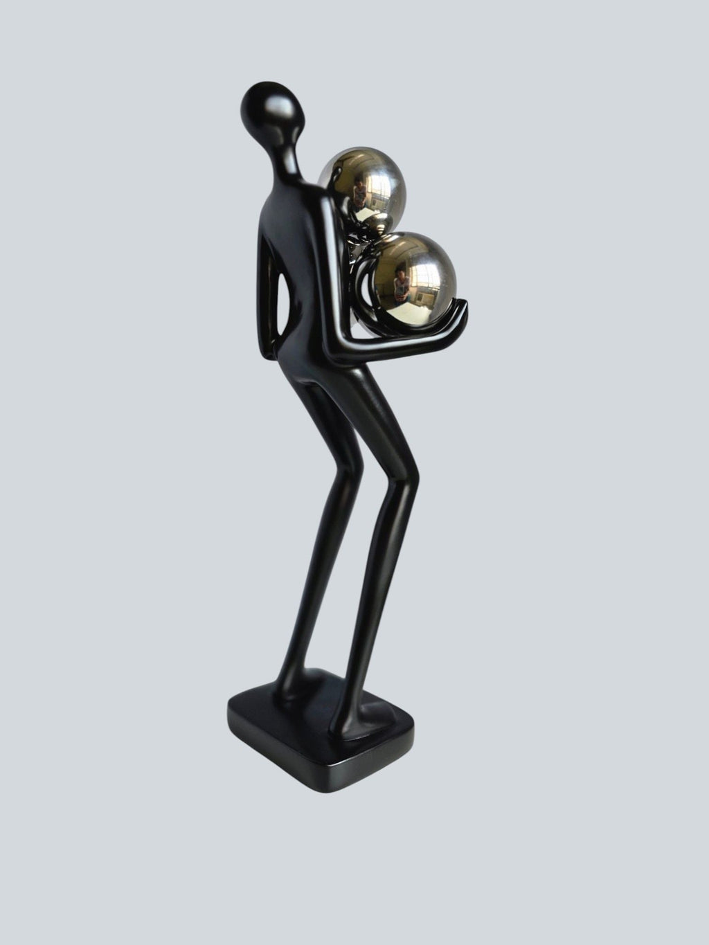 Sun Mun Decors Black Three Ball Figure | Grocsy