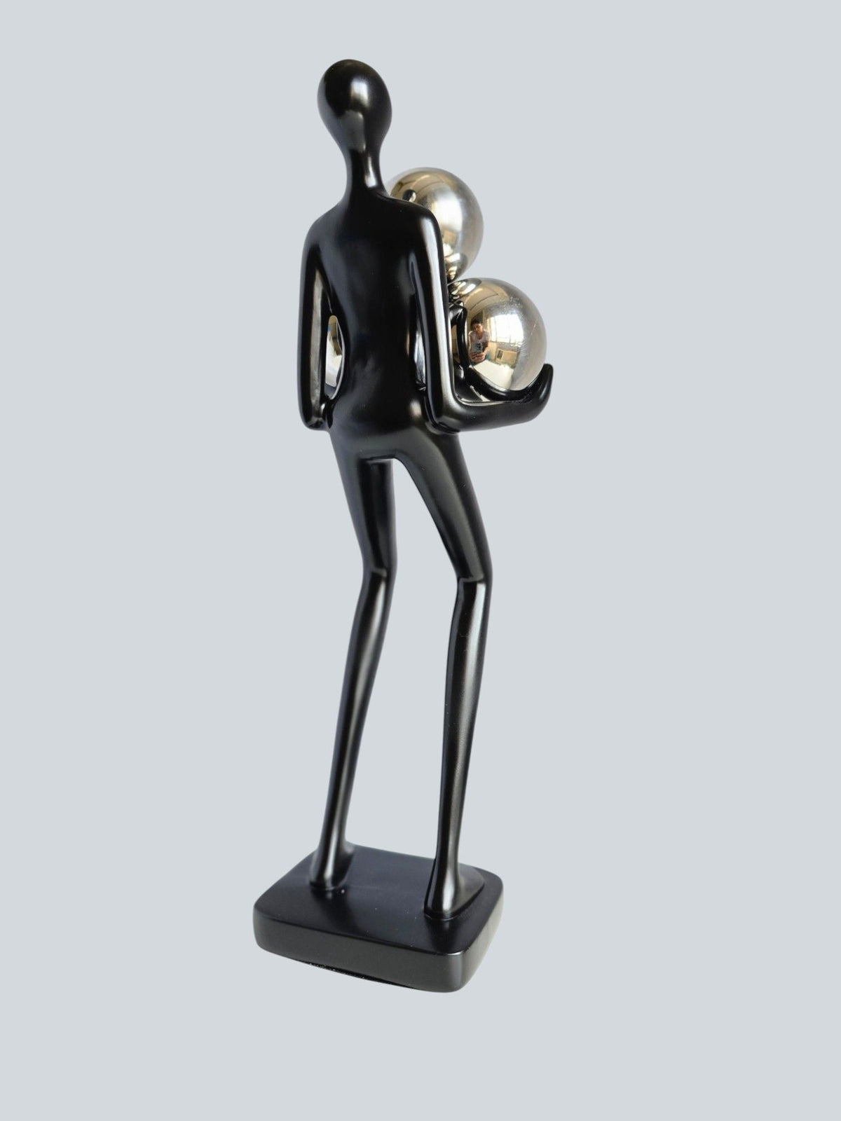 Sun Mun Decors Black Three Ball Figure | Grocsy