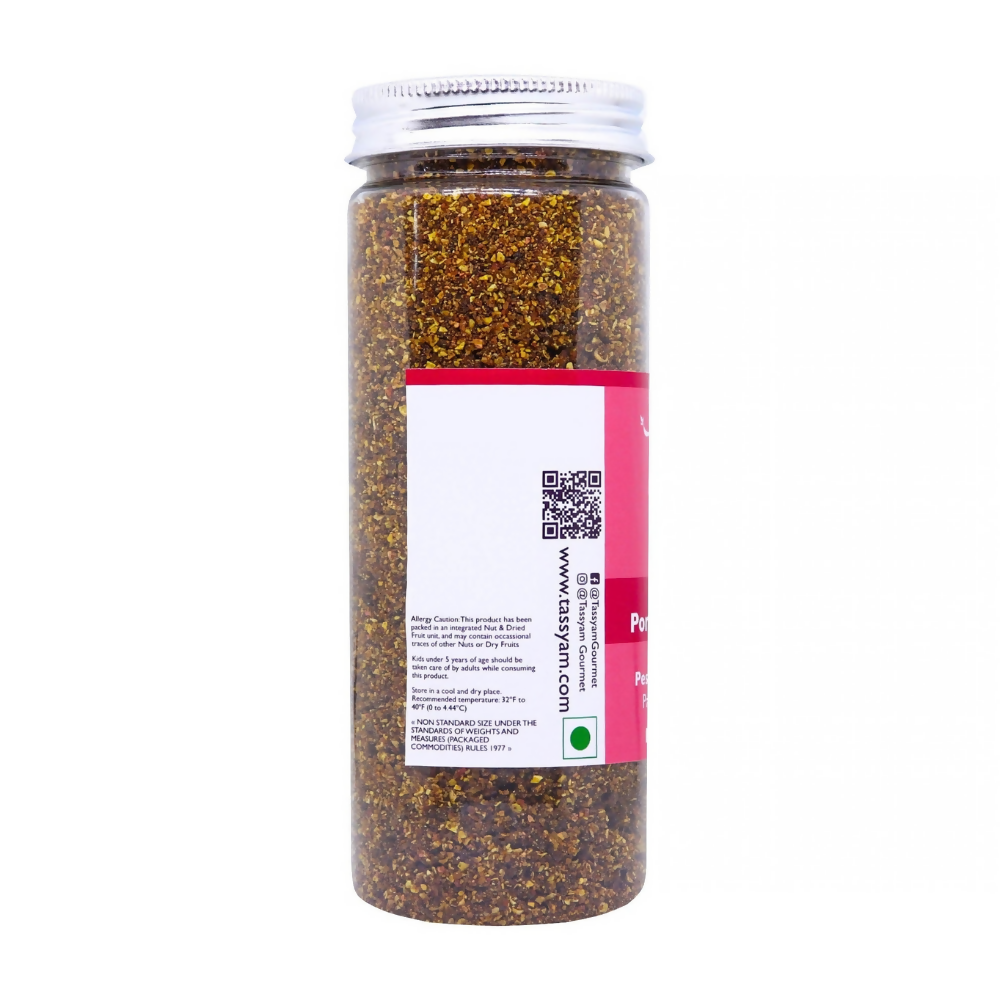 Tassyam Organics Anardana Ground - Dried Pomegranate Arils | Grocsy