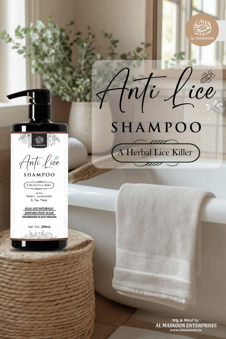 Al Masnoon Anti-Lice Hair Oil & Shampoo | Grocsy