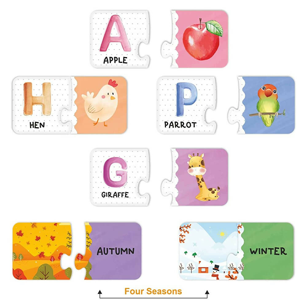 Webby Alphabets 2 Pieces Learning Pack Jigsaw Puzzle for Kids | Grocsy