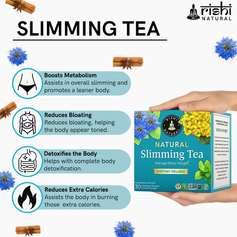 Rishi Natural Slimming Tea | Grocsy