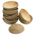Thenga Natural Oval Coconut Shell Bowls | Grocsy