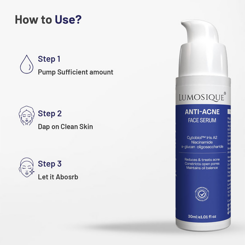 Lumosique Anti Acne Face Serum | Grocsy