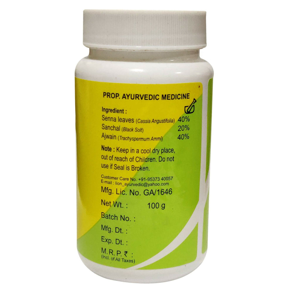 Lion Ayurveda Dindayal Churna | Grocsy