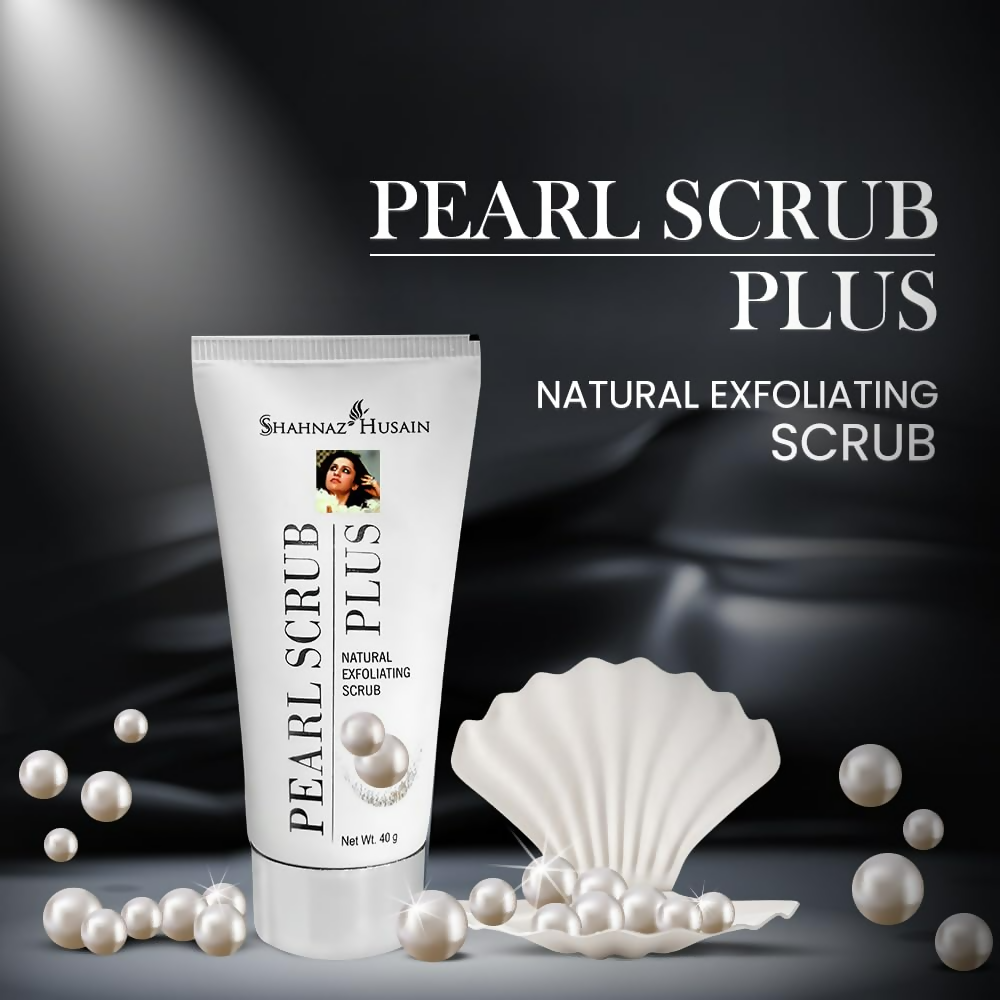 Shahnaz Husain Pearl Scrub Plus (Natural Exfoliating Scrub) | Grocsy