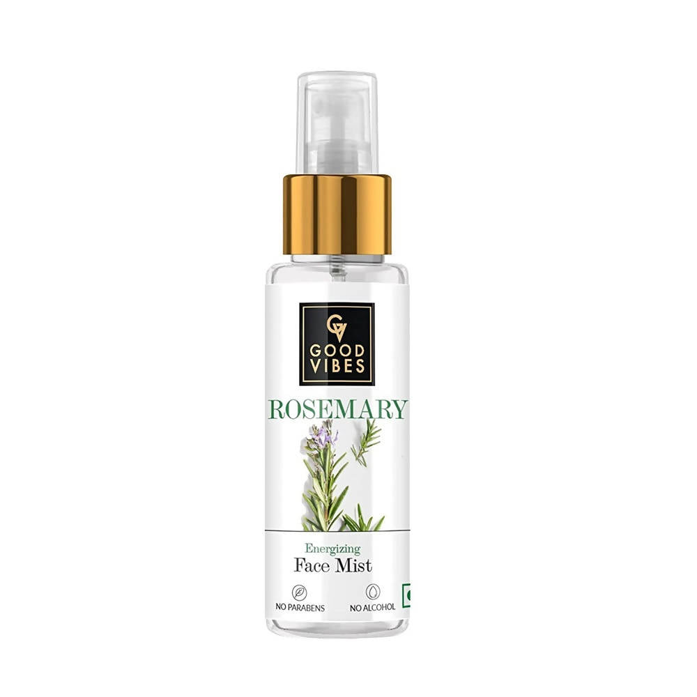 Good Vibes Energizing Face Mist - Rosemary | Grocsy