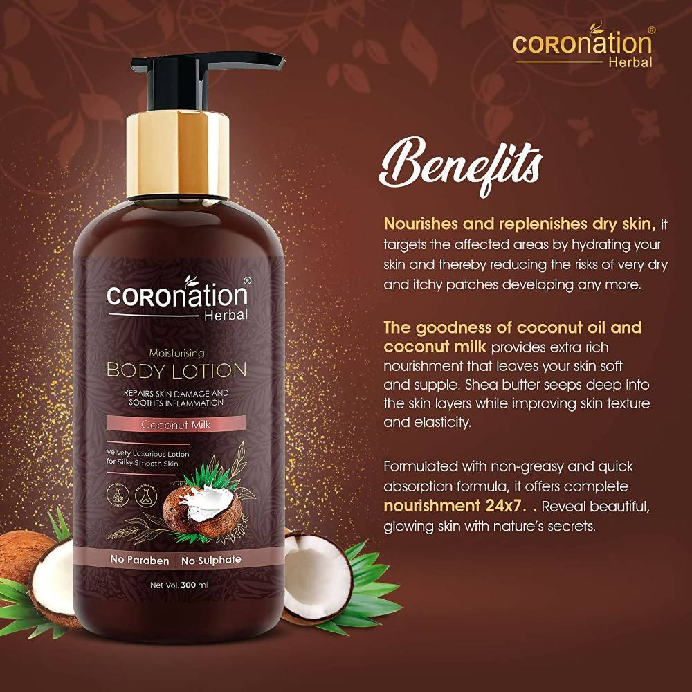 Coronation Herbal Coconut Milk Body Lotion | Grocsy
