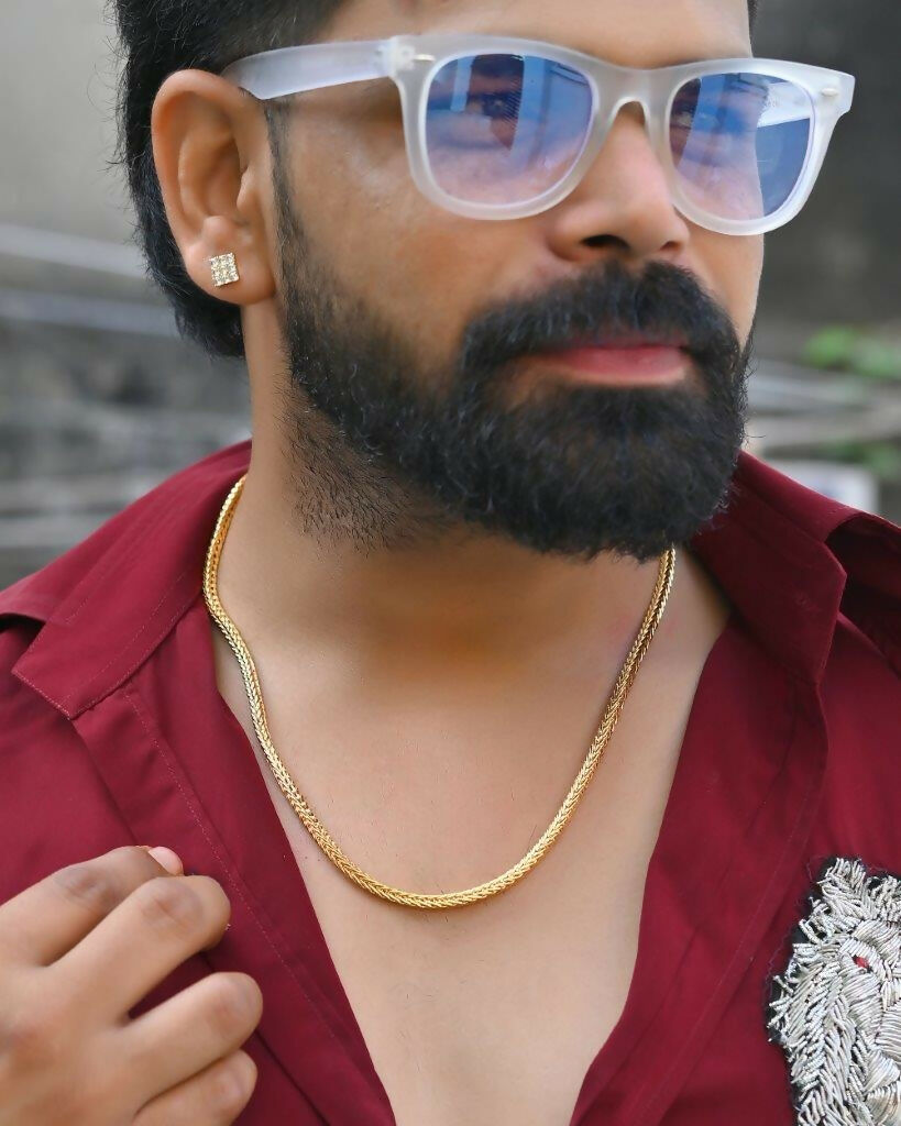 VOJ Gold-Polished Thick Snake Chain | Grocsy