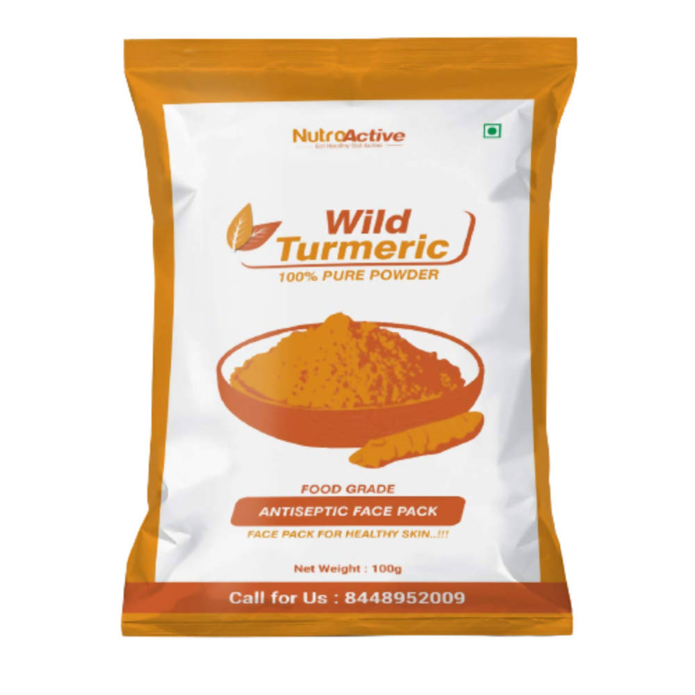 NutroActive Wild Turmeric Face Pack Powder | Grocsy