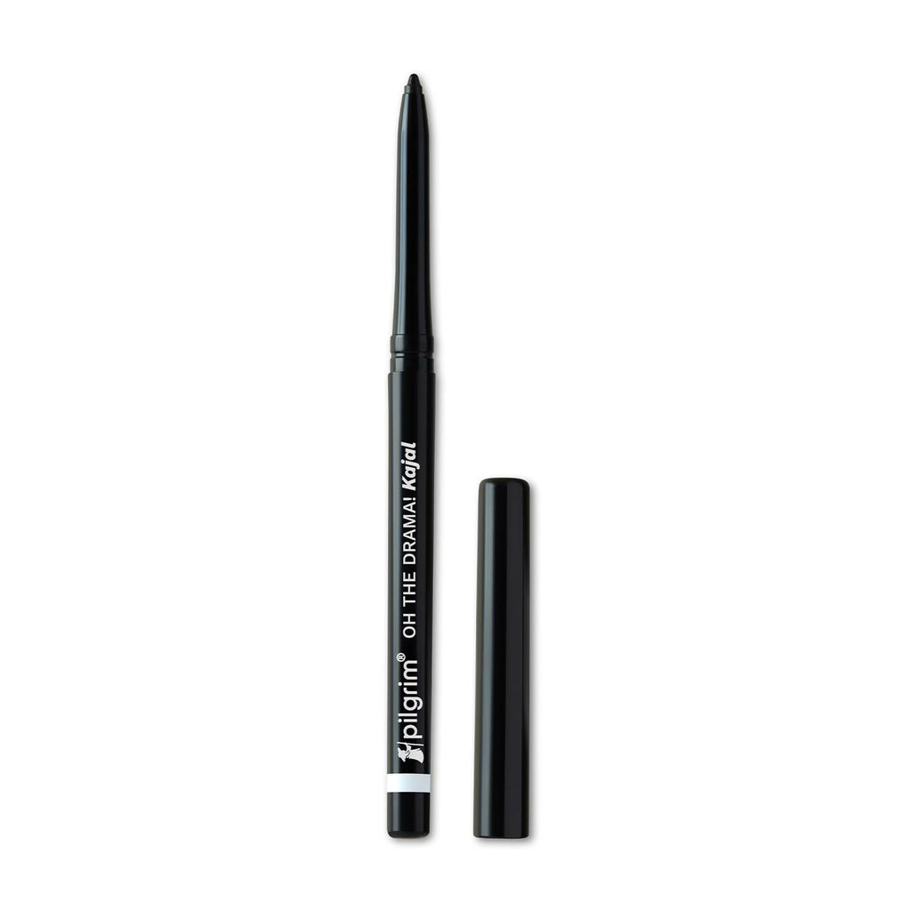 Pilgrim Black Mischief Kajal Smudge & Waterproof Single Stroke Matte Finish | Grocsy