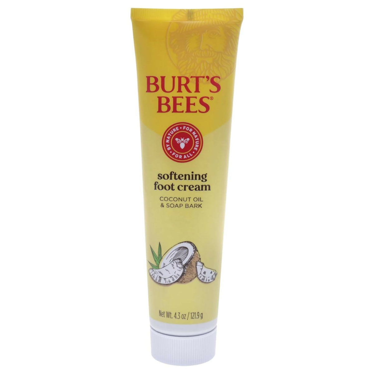 Burt's Bees Softening Foot Cream with Coconut Oil & Soap Bark | Grocsy