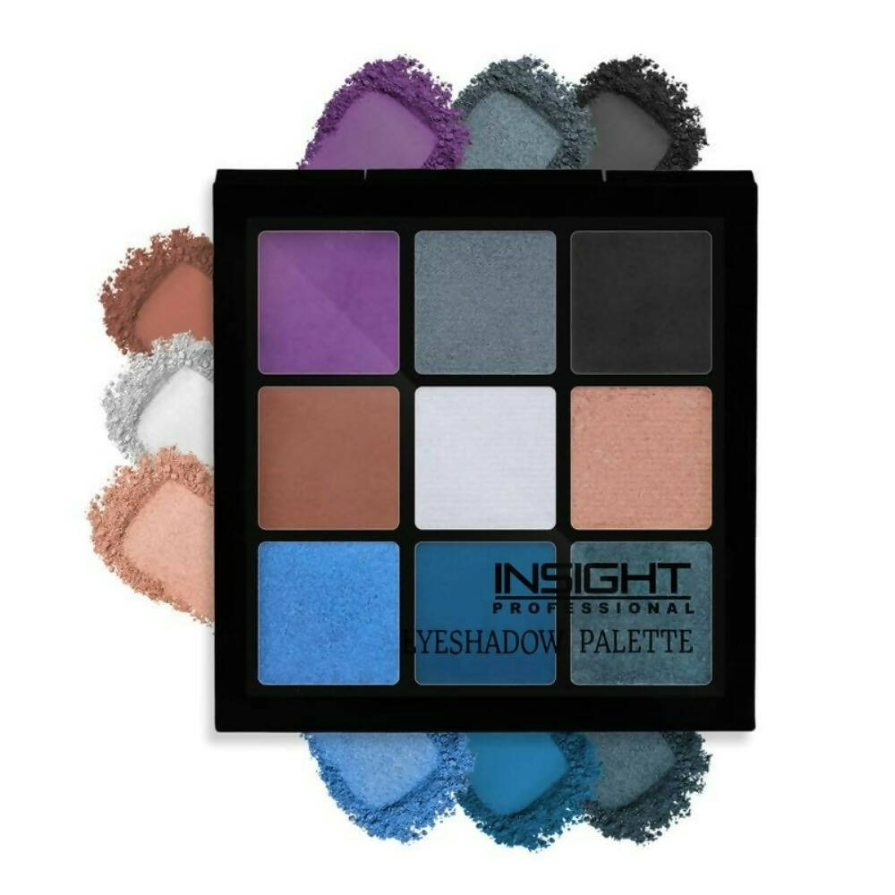 Insight Cosmetics 9 Color Eyeshadow Pallate - Smoky | Grocsy