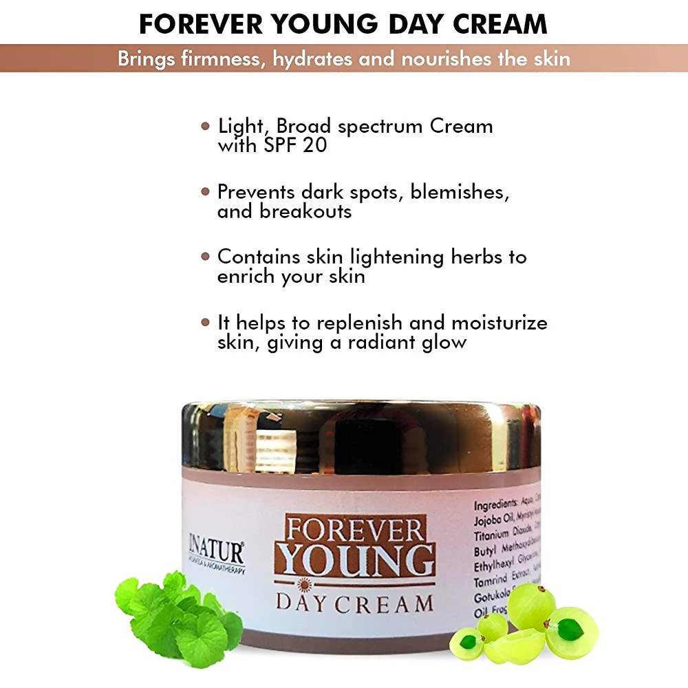 Inatur Forever Young Day Cream And Night Cream | Grocsy