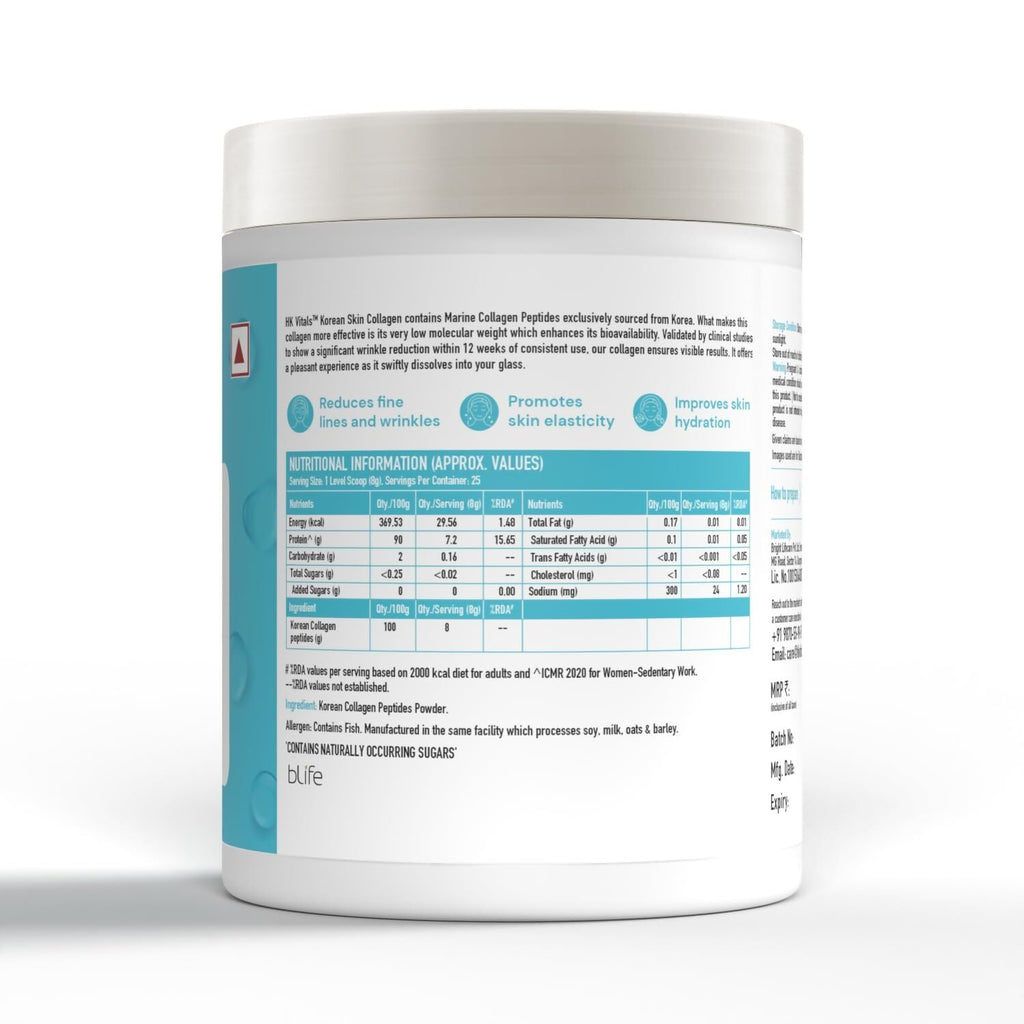 HK Vitals Korean Skin Marine Collagen Powder | Grocsy