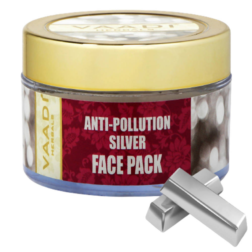 Vaadi Herbals Anti pollution Silver Face Pack | Grocsy