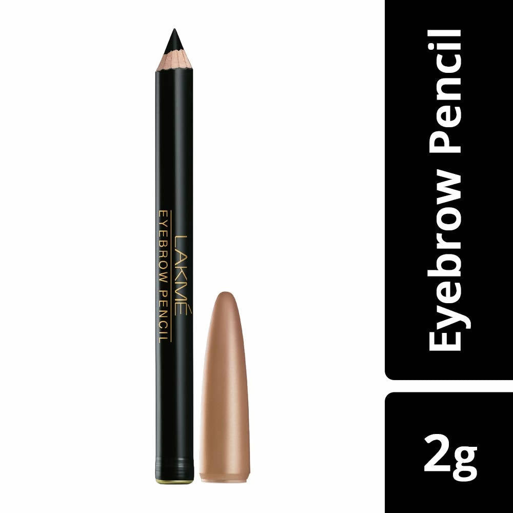 Lakme Eyebrow Pencil - Black | Grocsy