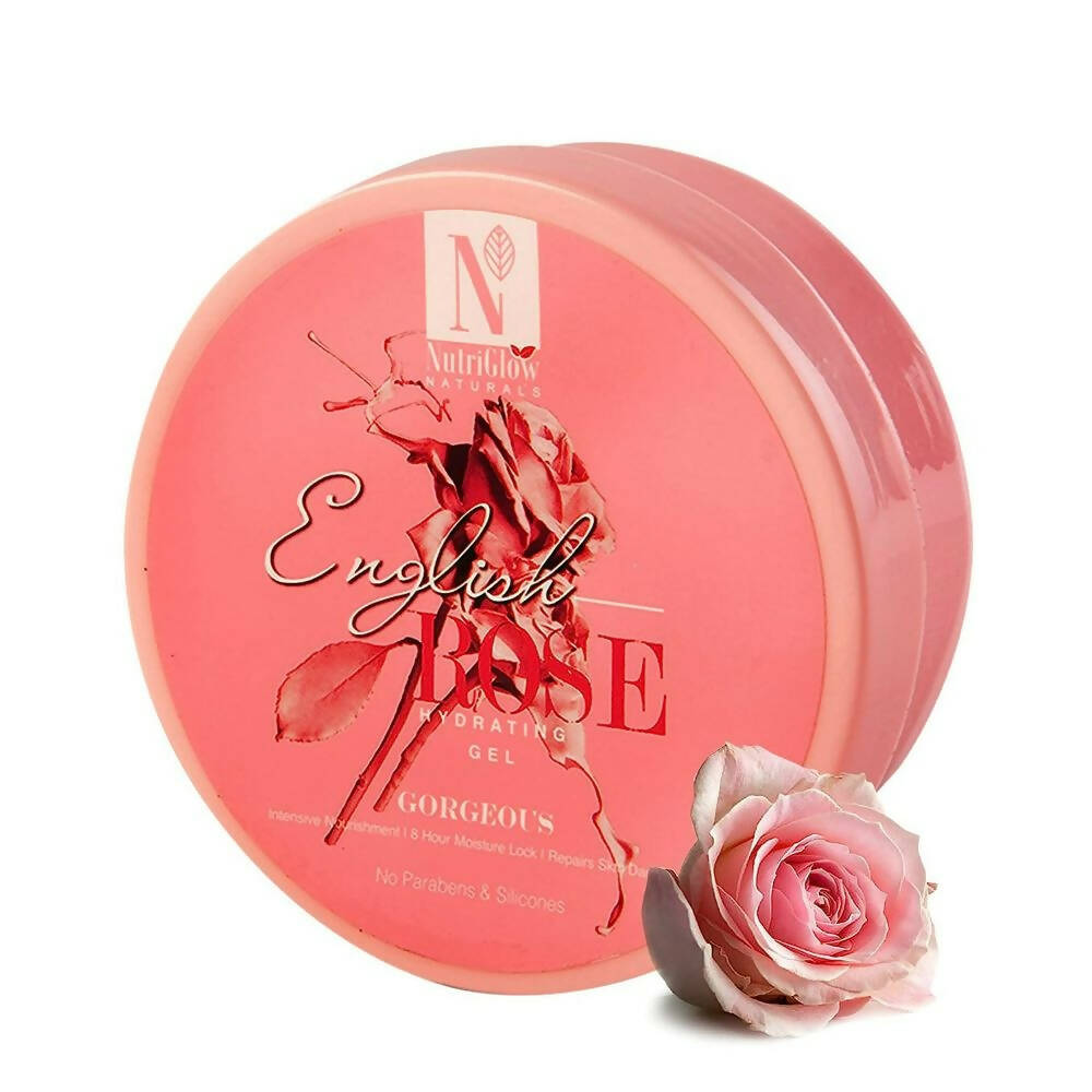 NutriGlow NATURAL'S English Rose Hydrating Gel | Grocsy