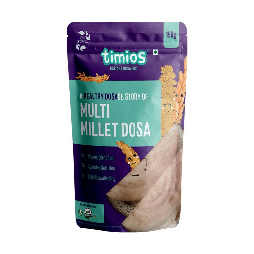 Timios Organic Multi Millet Dosa Mix | Grocsy