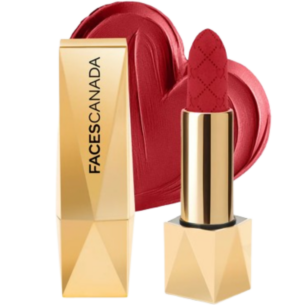 Faces Canada Comfy Silk Obsession Lipstick - Addictive Red 09 | Grocsy