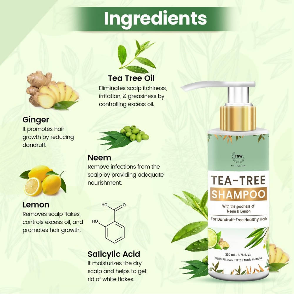 The Natural Wash Tea Tree Shampoo | Grocsy