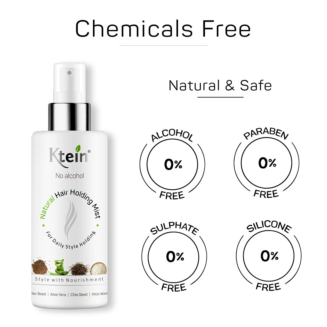 Ktein Natural Hair Holding Spray Without Alcohol | Grocsy