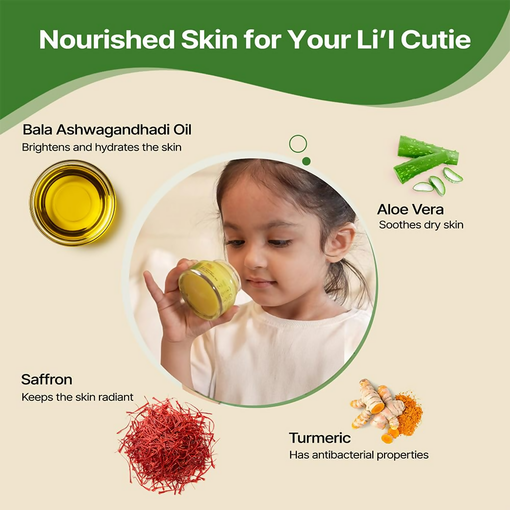 Herby Angel Aloe Vera Gel with Saffron For Babies & Kids | Grocsy