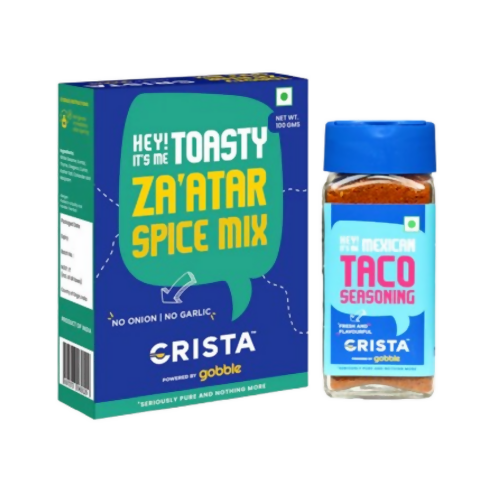 Crista Spices Za'atar and Taco Seasoning | Grocsy