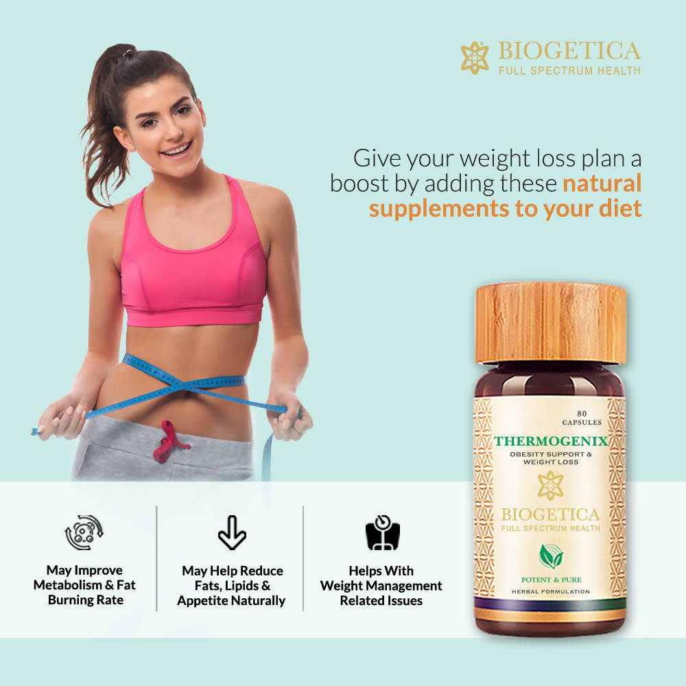 Biogetica Thermogenix 80 Capsules | Grocsy