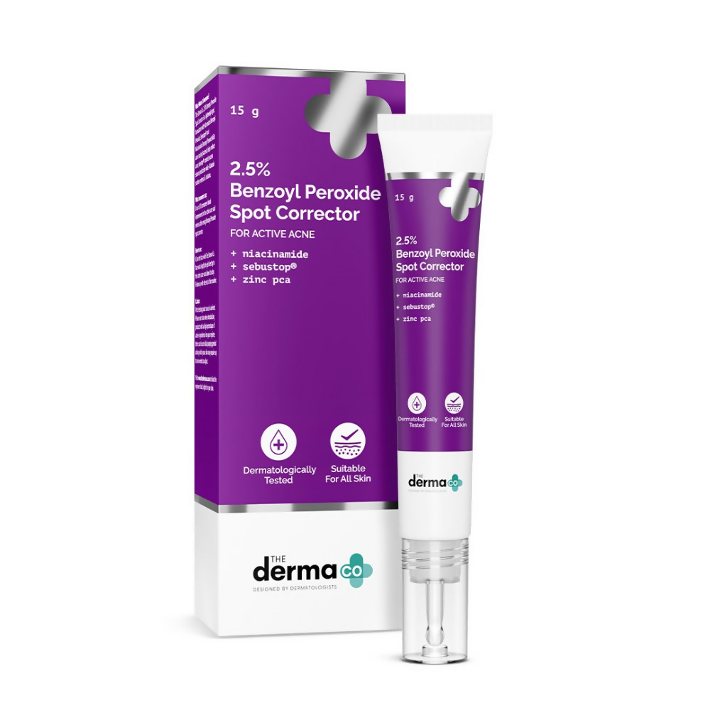 The Derma Co 2.5% Benzoyl Peroxide Spot Corrector | Grocsy