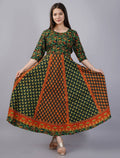 Vamika Multicolor Cotton Printed Party/Casual Wear Kurti (GAM20K) | Grocsy